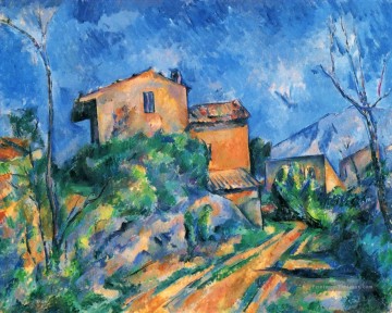 Paul Cézanne œuvres - Maison Maria avec vue sur le Château Noir Paul Cézanne